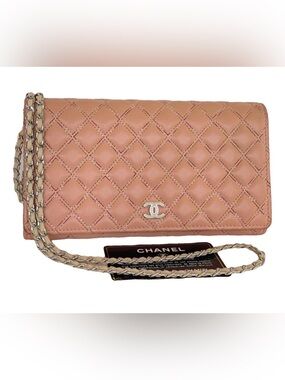 CHANEL Full flap continental Long wallet
